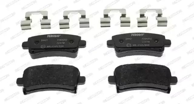 Задні дискові колодки FDB4252 FERODO