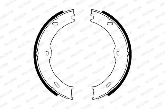 Колодки стоянкового гальма FSB4001 FERODO