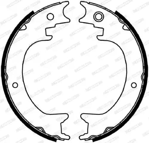 Колодки стоянкового гальма FSB4064 FERODO