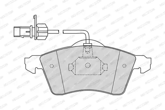 Дискові гальма FVR1518 FERODO