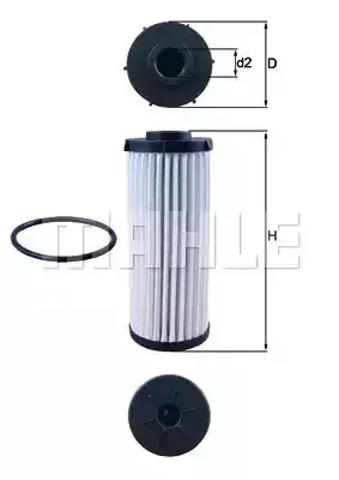 Масло в коробку автомат HX139D MAHLE
