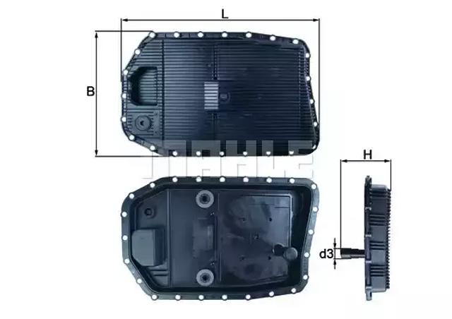 Піддон АКПП HX154 MAHLE