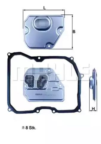 Масло в коробку автомат HX169KIT MAHLE