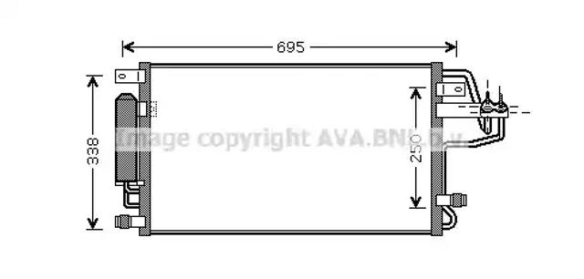 Конденсер HY5156D AVA
