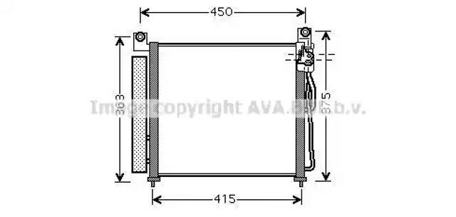 Конденсер KA5065D AVA