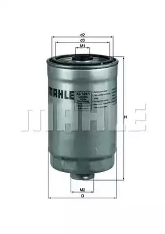 Фільтр тонкого очищення палива KC1011 MAHLE