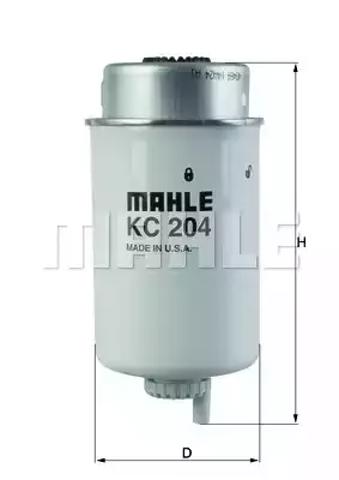 Фільтр-відстійник палива грубої очистки KC204 MAHLE