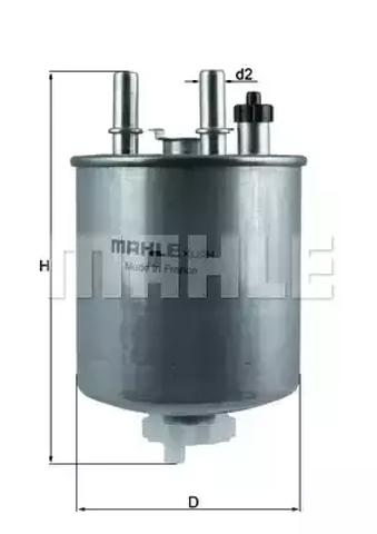 Фільтр-відстійник палива грубої очистки KL834 MAHLE