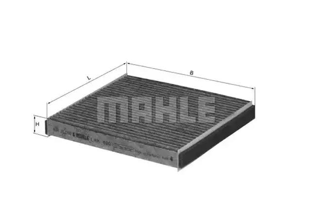 Фільтр пиловий LAK490 MAHLE