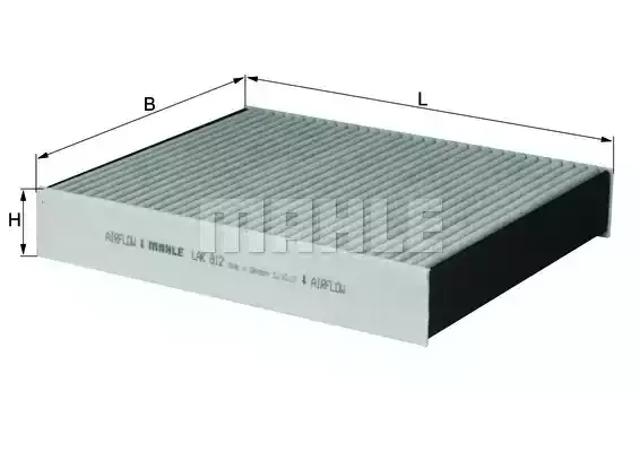Фільтр пиловий LAK812 MAHLE