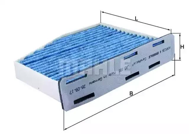 Фільтр салону LAO181 MAHLE