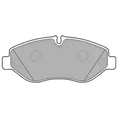 Тормозні колодки LP2039 DELPHI