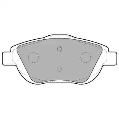 Колодки передні LP2164 DELPHI