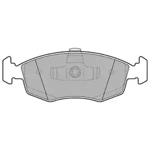 Колодки передні LP2274 DELPHI