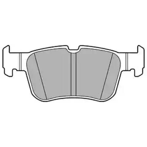 Задні колодки LP3151 DELPHI