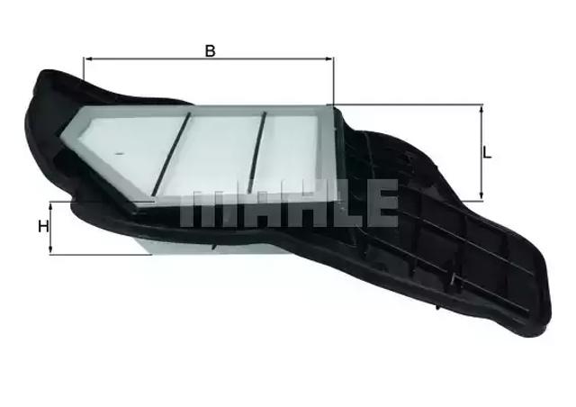 Автомобільний фільтр повітря LX16845 MAHLE