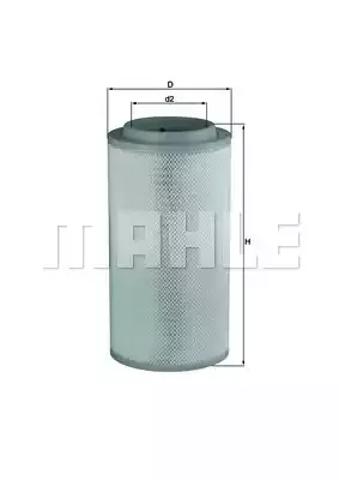 Фільтр повітряний LX1734 MAHLE