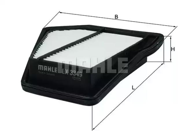 Фільтр повітряний LX3349 MAHLE