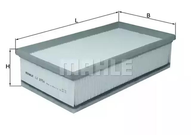 Фільтр повітряний LX3754 MAHLE