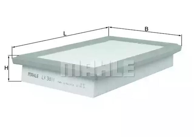 Фільтр повітряний LX3811 MAHLE