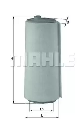 Повітряний фільтр двигуна LX823 MAHLE