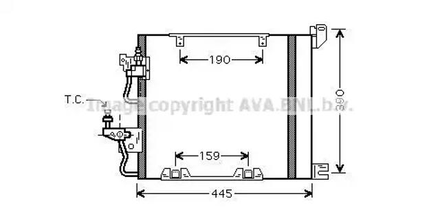Конденсер OL5368D AVA