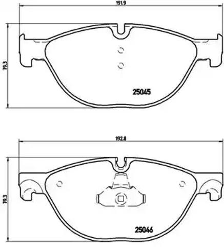 Дискові гальма P06076 BREMBO