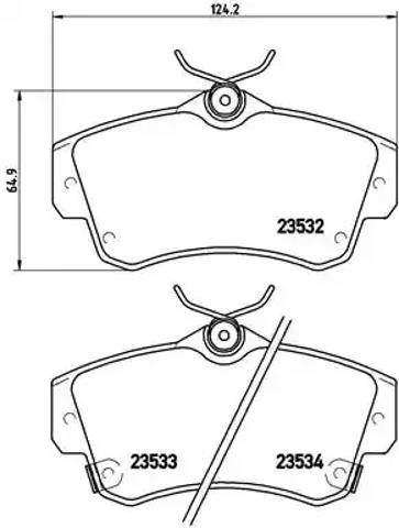 Дискові гальма P11012 BREMBO