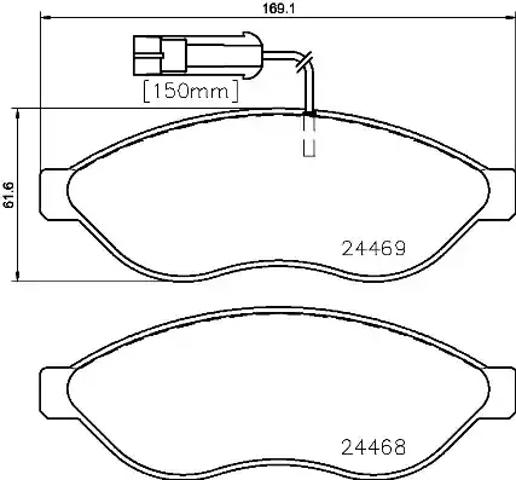 Дискові гальма P23143 BREMBO