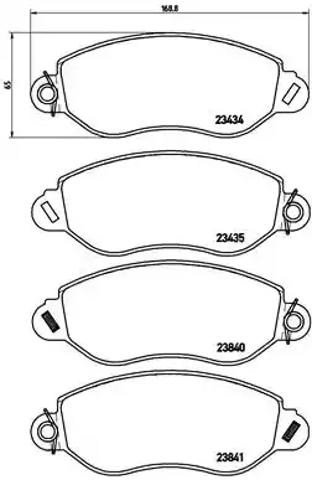 Дискові гальма P24053 BREMBO