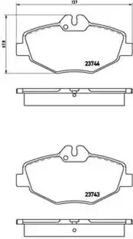 Дискові гальма P50049 BREMBO