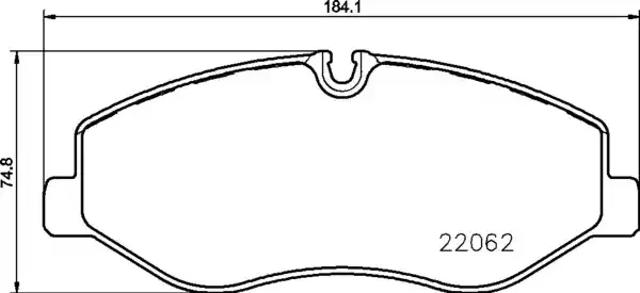 Колодки гальмівні дискові комплект P50129 BREMBO