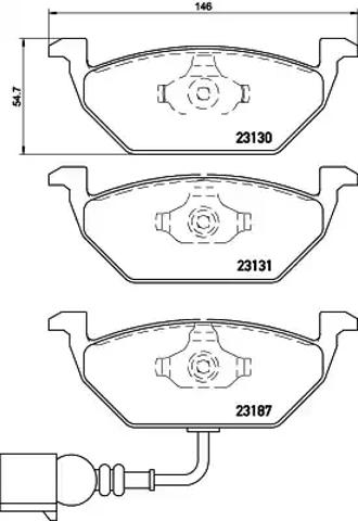 Гальмівні колодки P85072 BREMBO