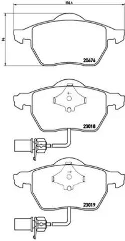 Дискові гальма P85085 BREMBO