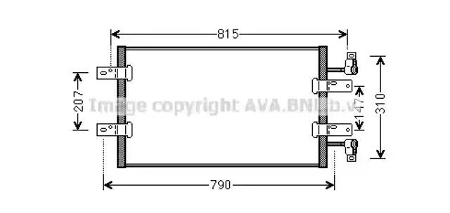 Конденсер RTA5451 AVA