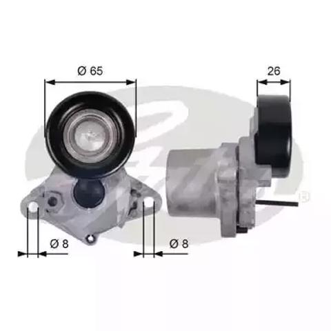 Натяжна планка поліклинового ременя T39123 GATES