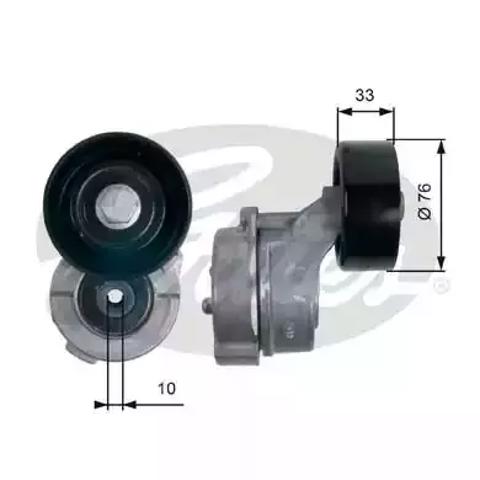Натягувач приводного ременя T39134 GATES