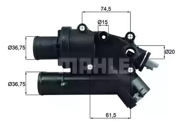 Кожух термостата TH4683 MAHLE