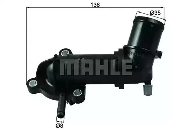 Корпус термостата в зборі TI24588 MAHLE