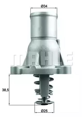Фланець термостата TI26092 MAHLE