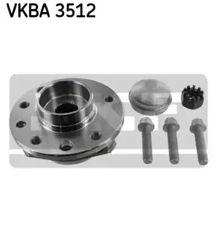 Маточина переднього колеса VKBA3512 SKF