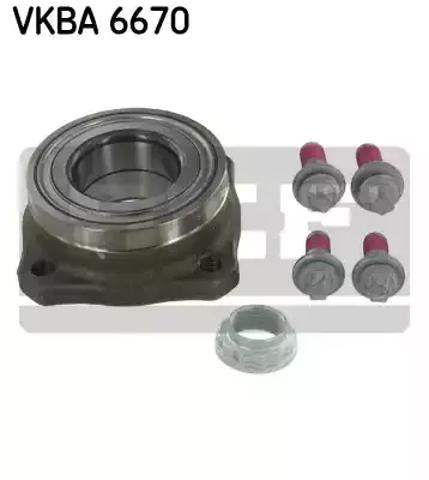 Підшипник маточини задньої VKBA6670 SKF