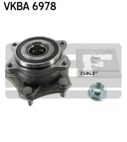 Підшипник в зборі з маточиною передній VKBA6978 SKF