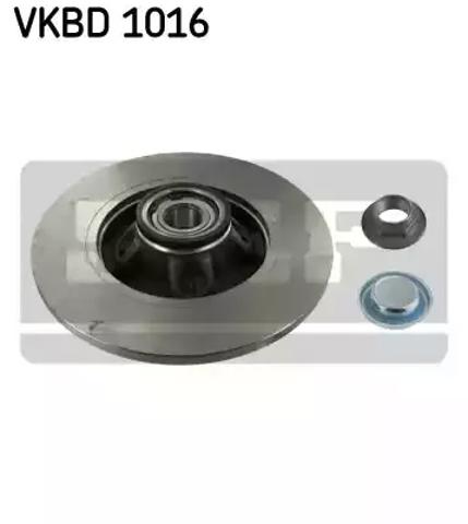 Диск заднього гальма VKBD1016 SKF