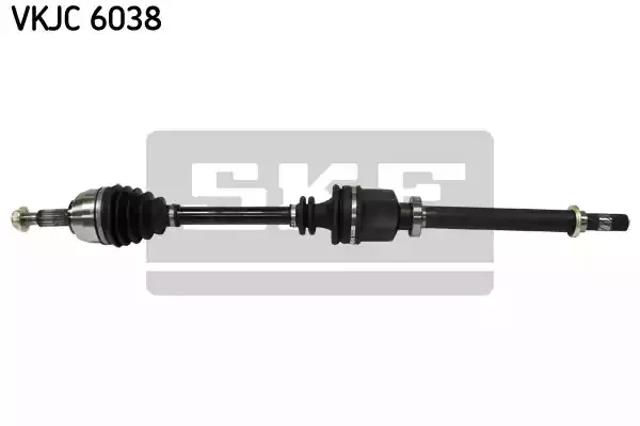Піввісь передня, права VKJC6038 SKF