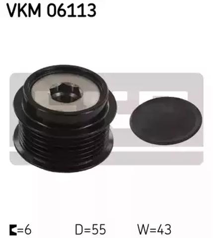 Обгонна муфта генератора VKM06113 SKF