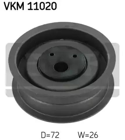 Ролик натягувача приводного ременя VKM11020 SKF
