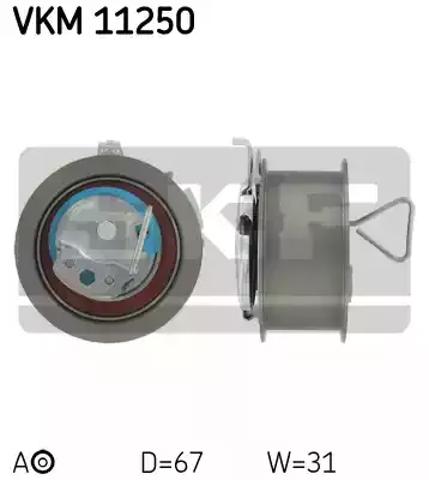 Ролик натяжителя газорозподільного ременя VKM11250 SKF