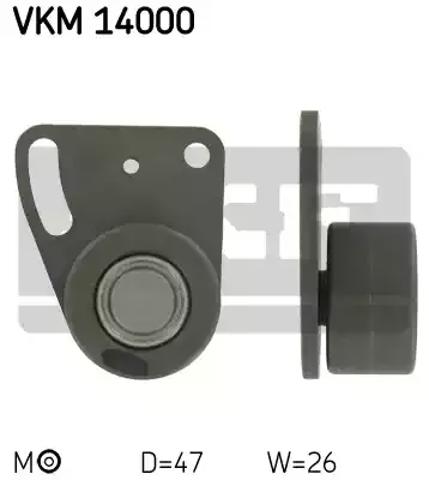Натяжний ролик VKM14000 SKF
