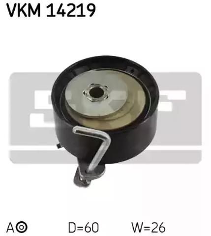 Натягувач ременя ГРМ VKM14219 SKF